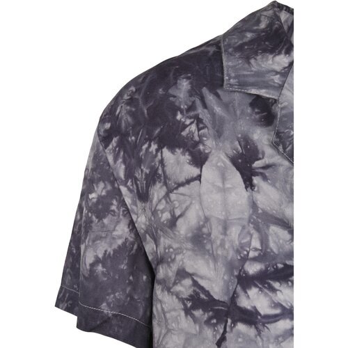 Urban Classics Ladies Viscose Tie Dye Resort Shirt dark S