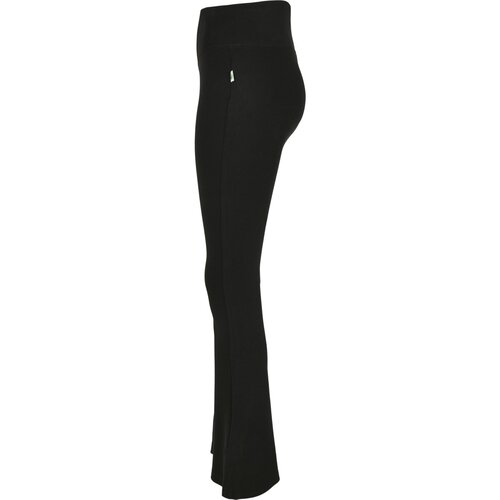 Urban Classics Ladies Organic Interlock Bootcut Leggings  black 3XL