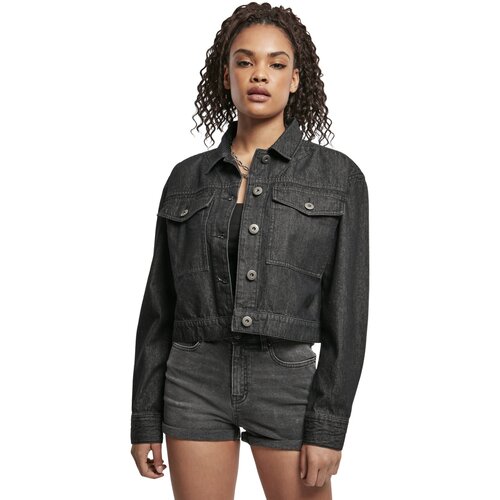 Urban Classics Ladies Short Oversized Denim Jacket