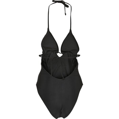 Urban Classics Ladies Recycled Triangle Swimsuit black M