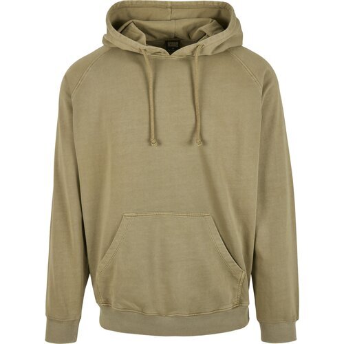 Urban Classics Overdyed Hoody khaki M