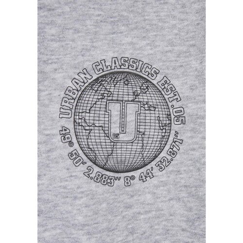 Urban Classics Globetrotter Hoody grey M