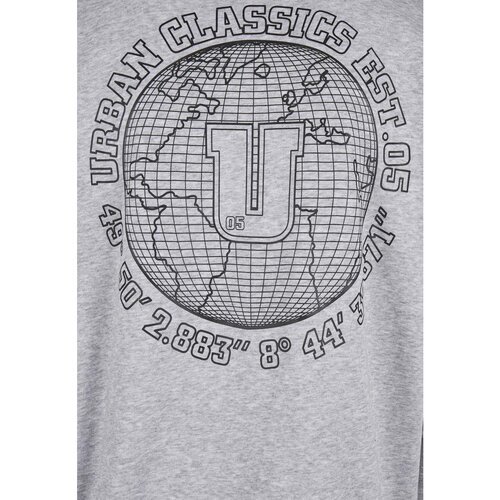 Urban Classics Globetrotter Hoody grey M