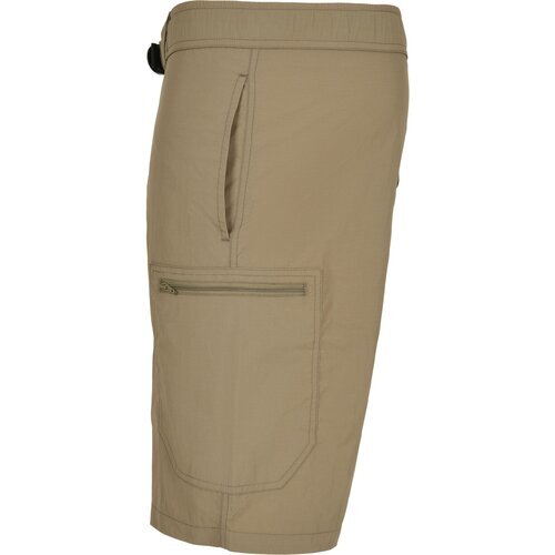 Urban Classics Adjustable Nylon Shorts khaki S