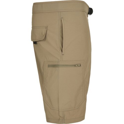 Urban Classics Adjustable Nylon Shorts khaki S