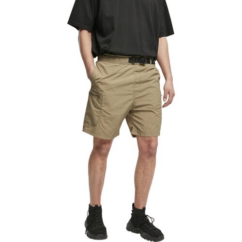 Urban Classics Adjustable Nylon Shorts khaki S