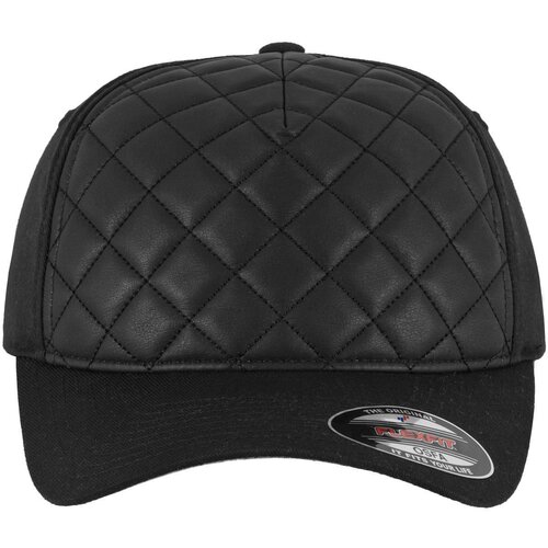 Flexfit Diamond Quilted Cap black Youth