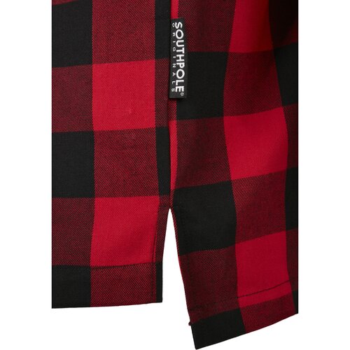 Southpole Southpole Check Flannel Shirt red S