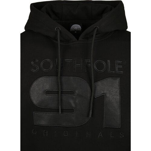 Southpole Southpole Hoody with PU application black S