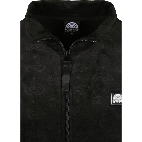 Southpole Southpole AOP Velour Jacket black L