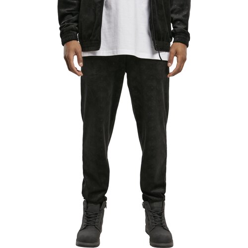 Southpole Southpole AOP Velour Pants black L