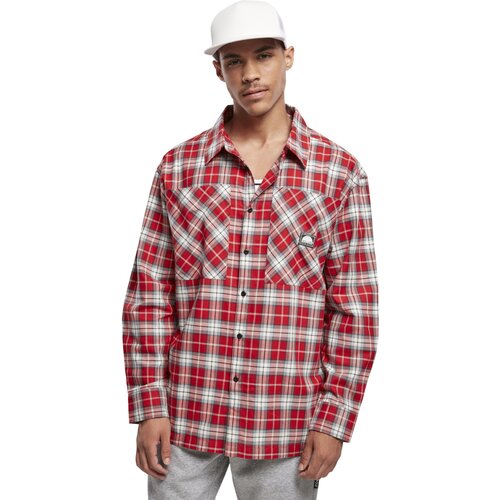 Southpole Spouthpole Checked Woven Shirt SP red L