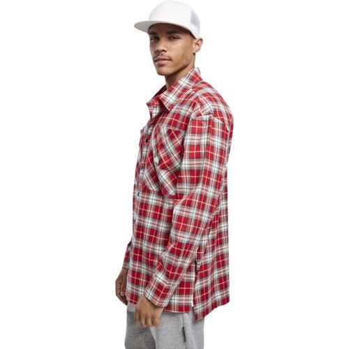 Southpole Spouthpole Checked Woven Shirt SP red L