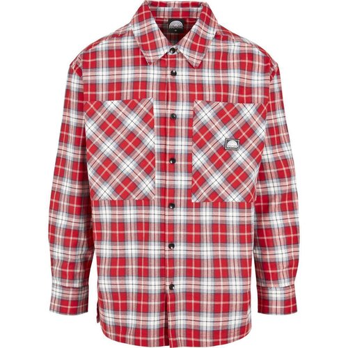 Southpole Spouthpole Checked Woven Shirt SP red L