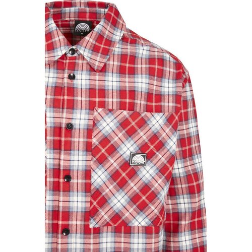 Southpole Spouthpole Checked Woven Shirt SP red L