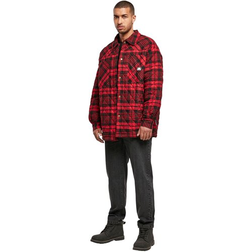 Southpole Southpole Flannel Quilted Shirt Jacket darkred XXL