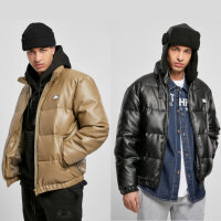 Southpole Southpole Imitation Leather Bubble Jacket