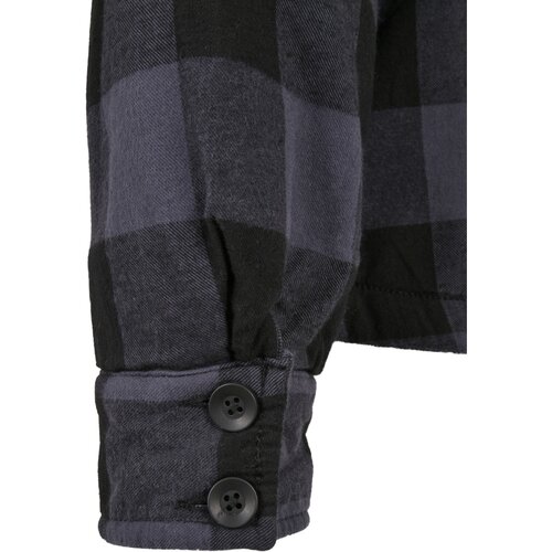 Brandit Lumberjacket hooded black/grey XXL