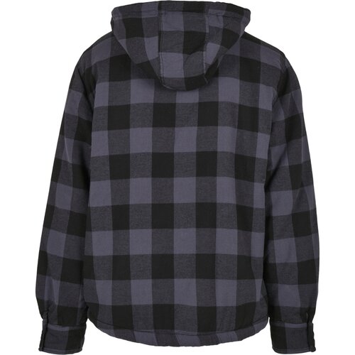 Brandit Lumberjacket hooded black/grey XXL