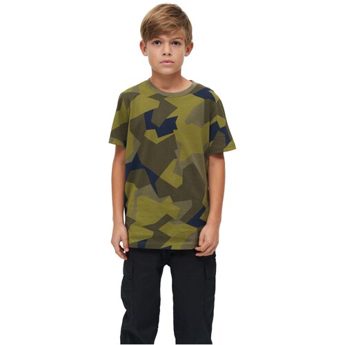 Brandit Kids T-Shirt swedish camo 170/176