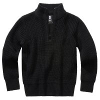 Brandit Kids Marine Troyer Pullover black 134/140
