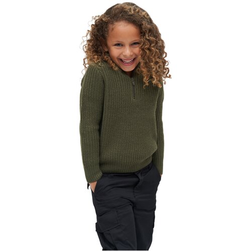 Brandit Kids Marine Troyer Pullover olive 170/176