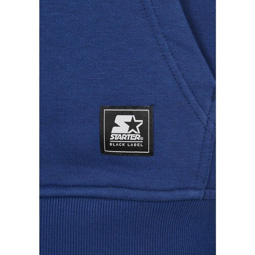 Starter Block Hoody space blue/white M