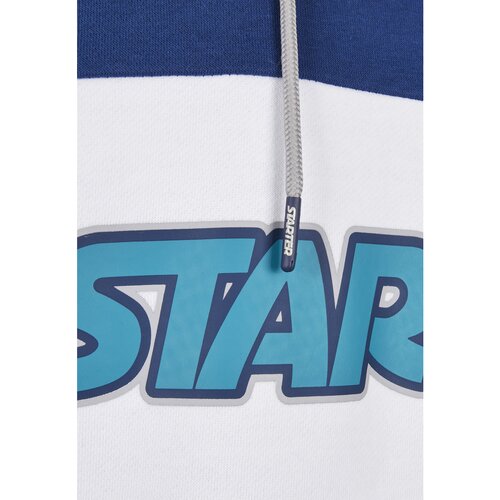 Starter Block Hoody space blue/white M