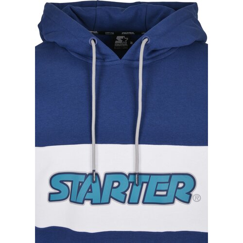 Starter Block Hoody space blue/white M