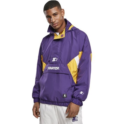 Starter Windbreaker realviolet/californiayel/wht S