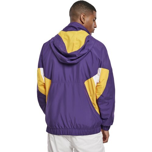 Starter Windbreaker realviolet/californiayel/wht S