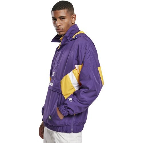 Starter Windbreaker realviolet/californiayel/wht S