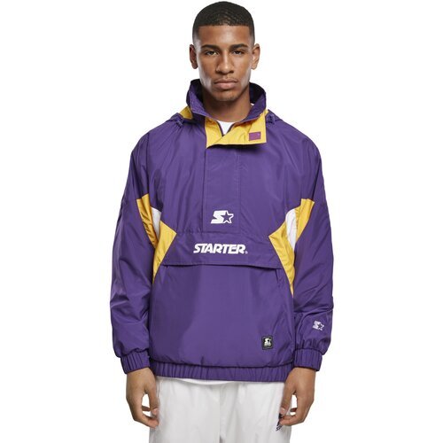 Starter Windbreaker realviolet/californiayel/wht S