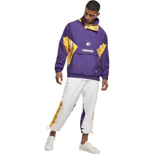 Starter Windbreaker realviolet/californiayel/wht S