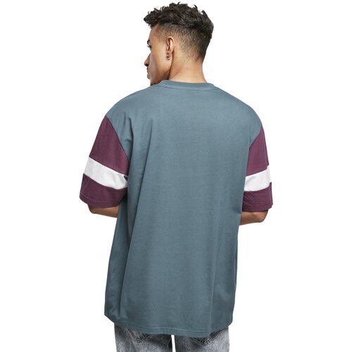 Starter Throwback Tee teal/darkviolet/white XXL