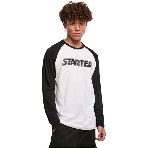 Starter Raglan Longsleeve white/black M