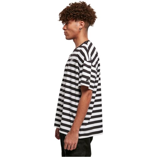 Starter Small Stripes Tee stategrey/white L