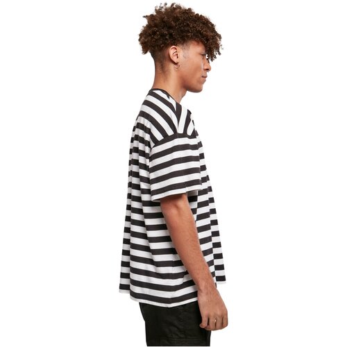 Starter Small Stripes Tee stategrey/white L