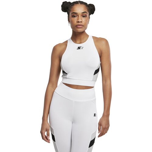 Starter Ladies Starter Sports Cropped Top white/black XS