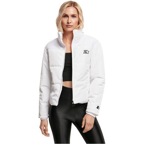 Starter Ladies Starter Logo Puffer Jacket white L