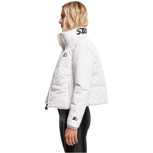 Starter Ladies Starter Logo Puffer Jacket white L