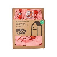 Lousy Livin Boxershorts "Huende" pink