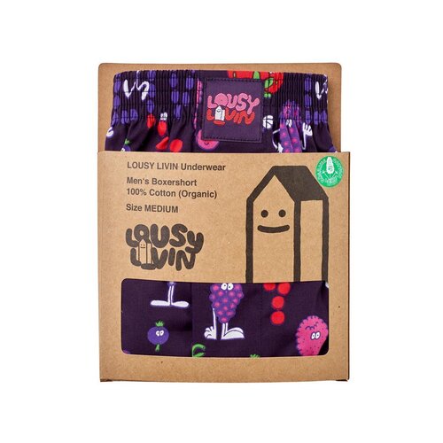 Lousy Livin Boxershorts Berry Mix Dark Berry XL