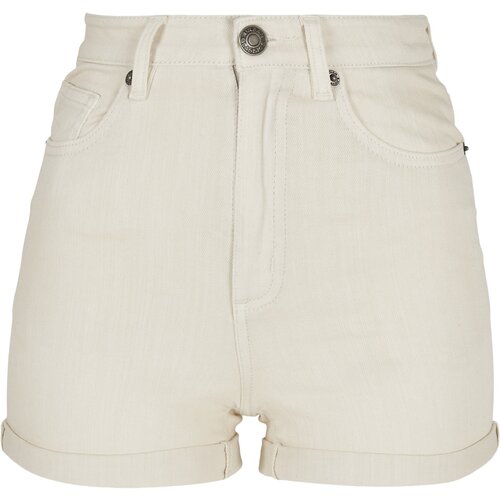 Urban Classics Ladies 5 Pocket Shorts whitesand 29