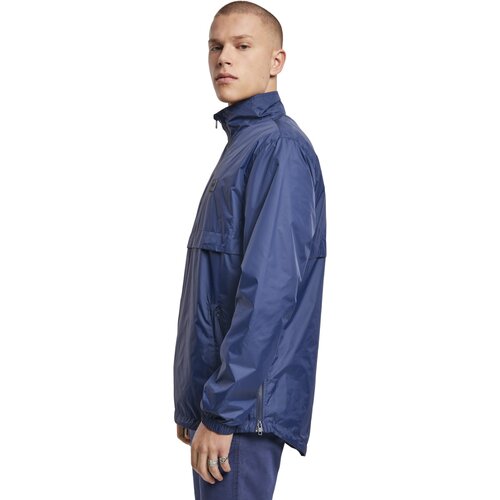 Urban Classics Stand Up Collar Pull Over Jacket darkblue XL