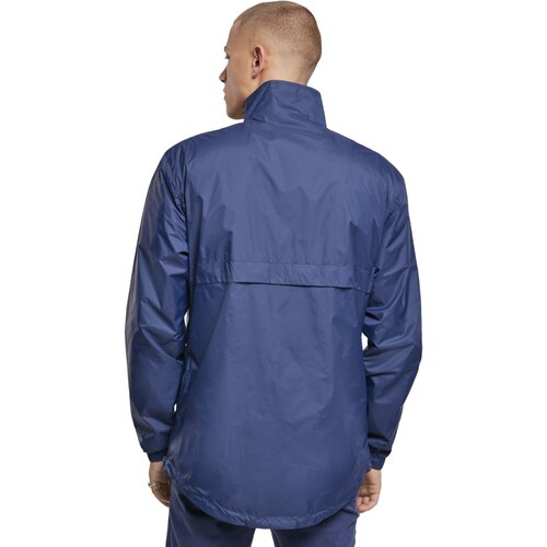 Urban Classics Stand Up Collar Pull Over Jacket darkblue XXL