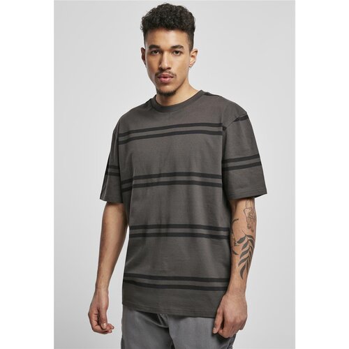 Urban Classics Oversized Striped Tee blackbird/black M