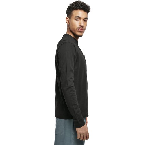 Urban Classics Organic Basic Pocket LS black S