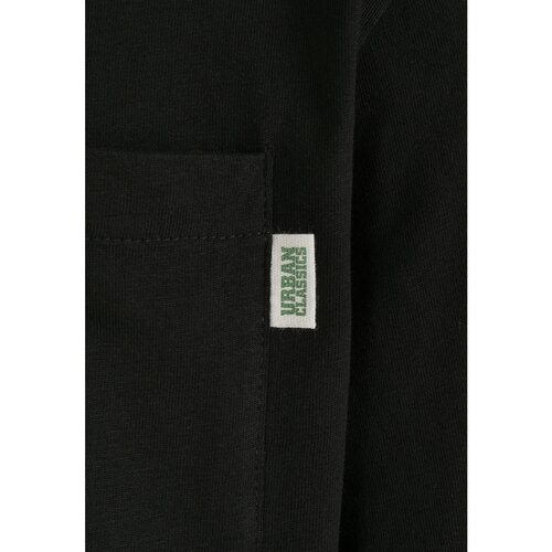 Urban Classics Organic Basic Pocket LS black S