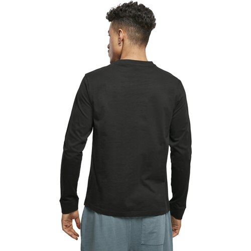 Urban Classics Organic Basic Pocket LS black S